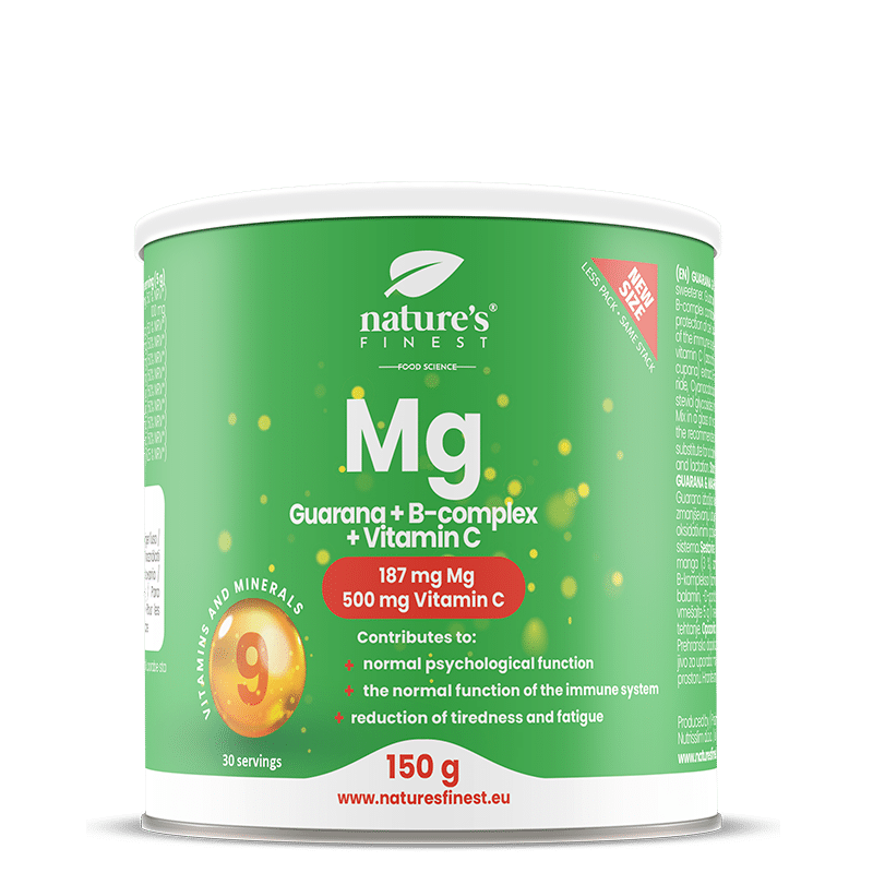 Magnezij + Guarana + B-kompleks + Vitamin C